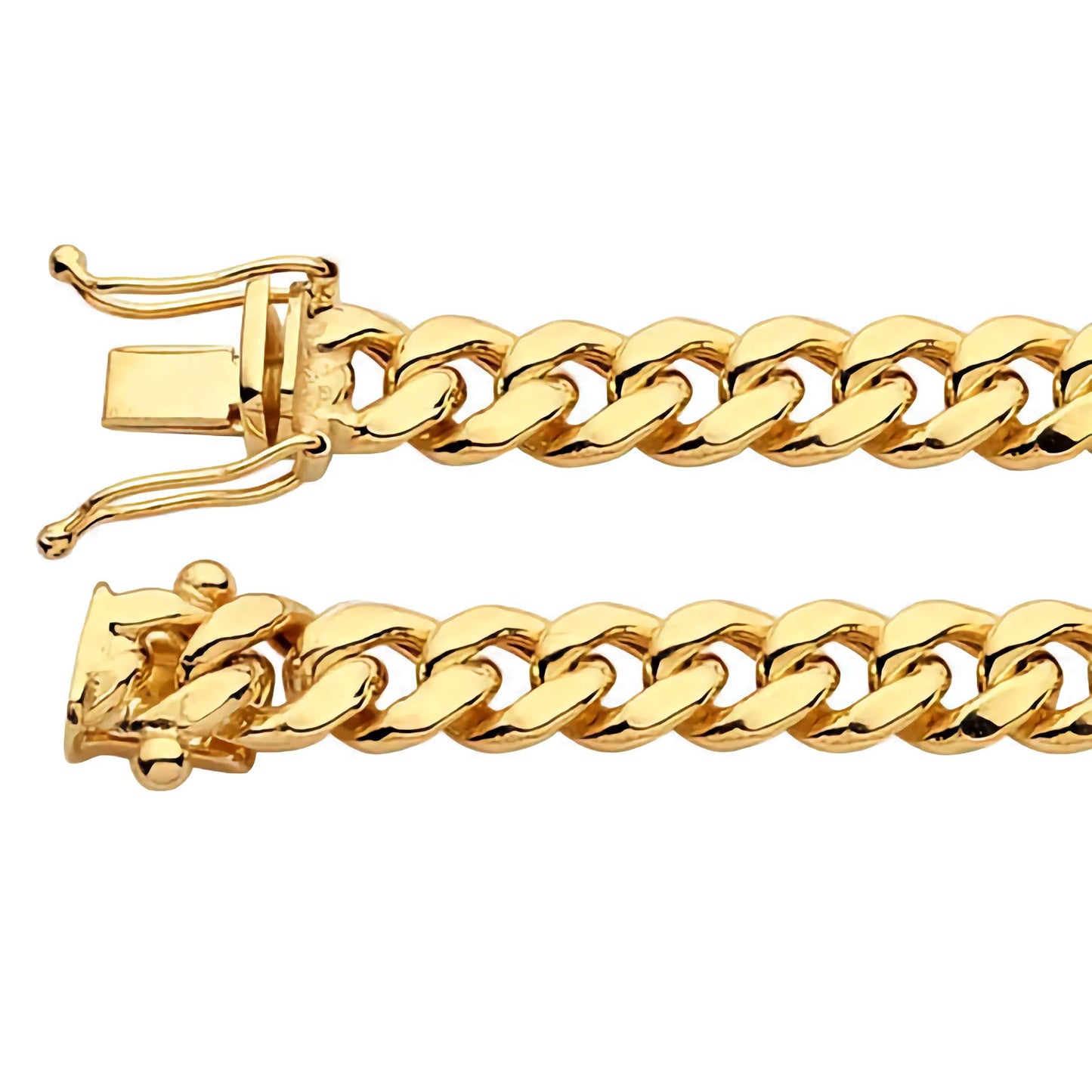 14K Gold Hollow 6.1mm Miami Cuban Chain 22"